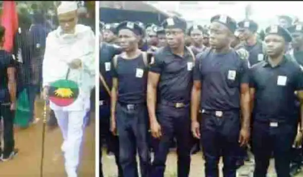 BSS: Inside Nnamdi Kanu’s ‘Secret Army’, Salaries, Oath Taking, Illegal Group (Photos)